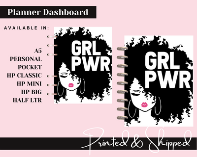Planner Girl Planner Dashboard, Planner Insert, Filofax Dashboard, Lam –  The Fabulous Planner